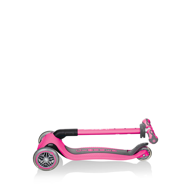 Globber GO UP Deluxe Convertible Scooter - Deep Pink