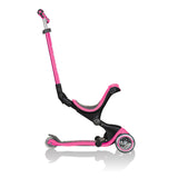 Globber GO UP Deluxe Convertible Scooter - Deep Pink