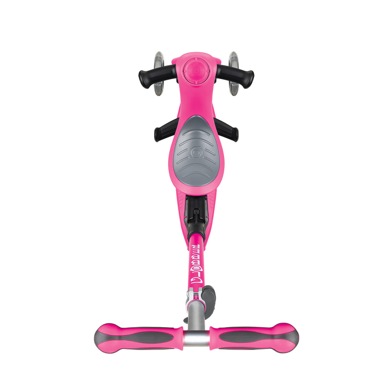 Globber GO UP Deluxe Convertible Scooter - Deep Pink