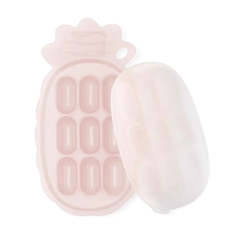 Haakaa Silicone Pineapple Nibble Tray - Blush