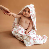 Organic Hooded Baby Towel - Camille