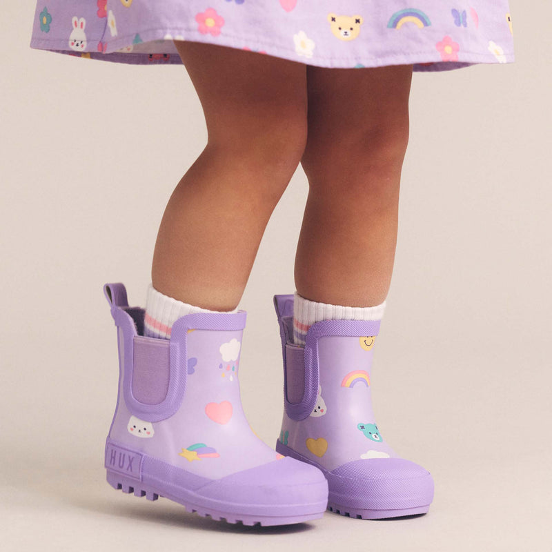 Hux Emoji Rainboot