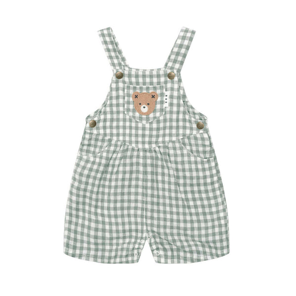 Huxbear Check Short Overall