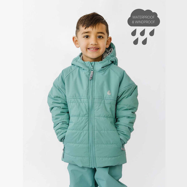 Hydracloud Puffer Jacket -Seafoam | Insect Explorer