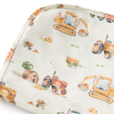 Snuggle Hunny Baby Jersey Wrap & Beanie Set - Diggers & Tractors