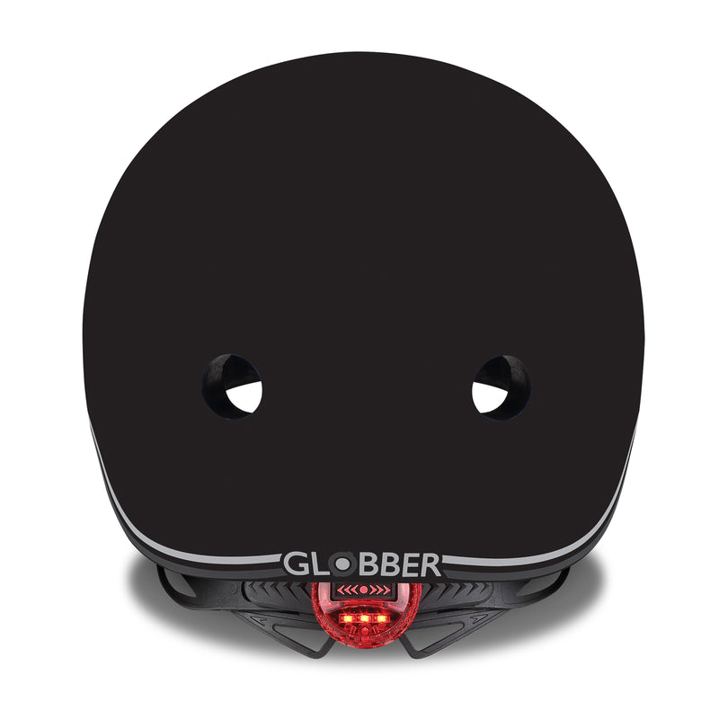 Globber Kids Helmet with Flashing LED Light XS\S (51-55cm) - Black