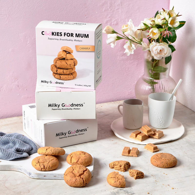 Caramilk Lactation Cookies