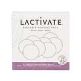 Lactivate® Reusable Mixed White Nursing Pads- 8pk