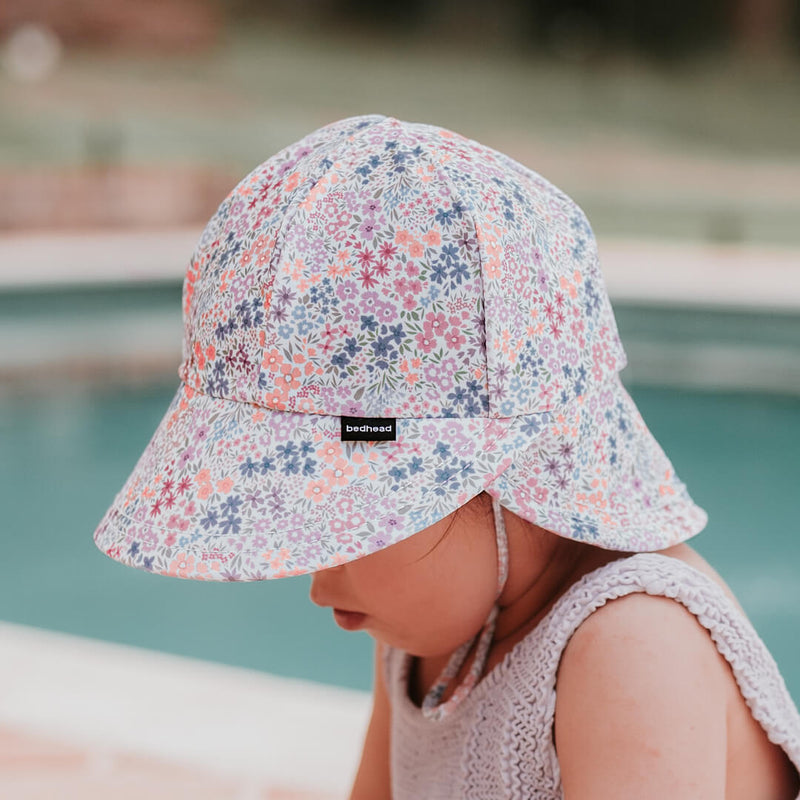 Kids Swim Legionnaire Beach Hat - Blossom