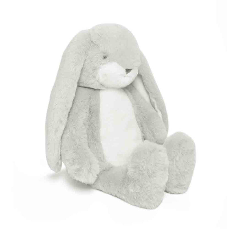 Little Floppy Bunny Plush: Grey