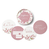 Reversible Milestone Cards - Cherry Blossom & Jewel