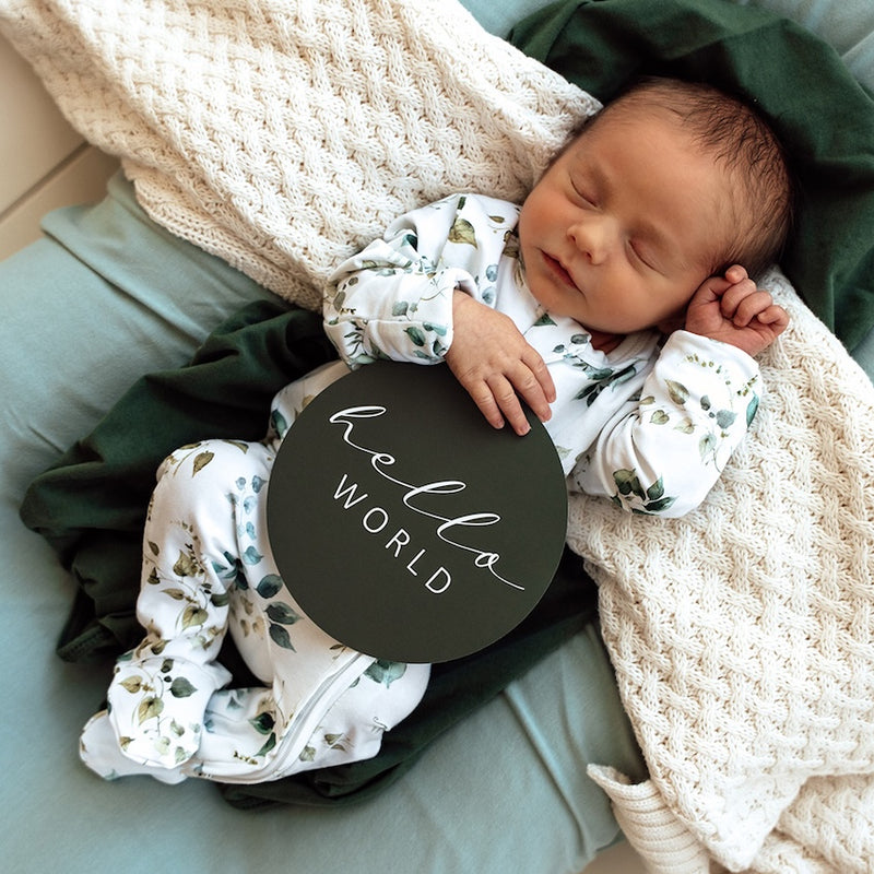 Reversible Milestone Cards - Eden & Olive