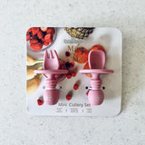 Mini & Me Mini Cutlery Set - Guava