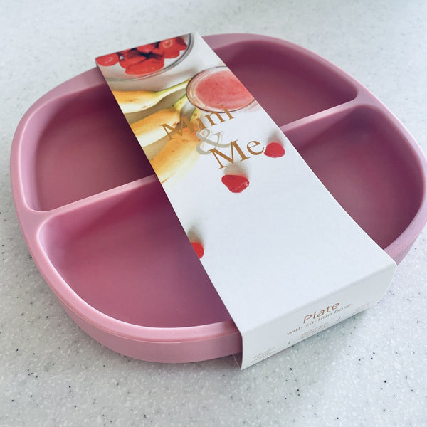 Mini & Me Divider Plate - Guava