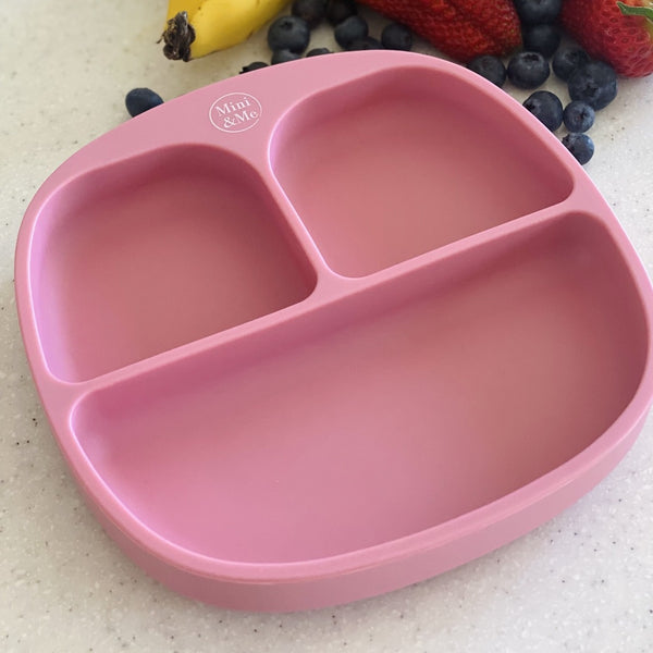 Mini & Me Divider Plate - Guava