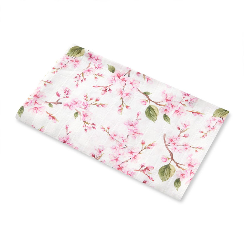 Organic Muslin Wrap - Cherry Blossom