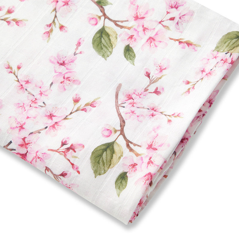 Organic Muslin Wrap - Cherry Blossom