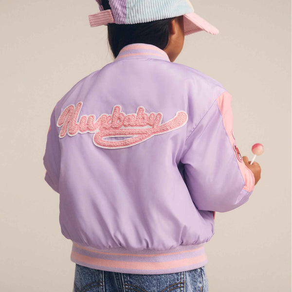 Orchid Hux College Varsity Jacket