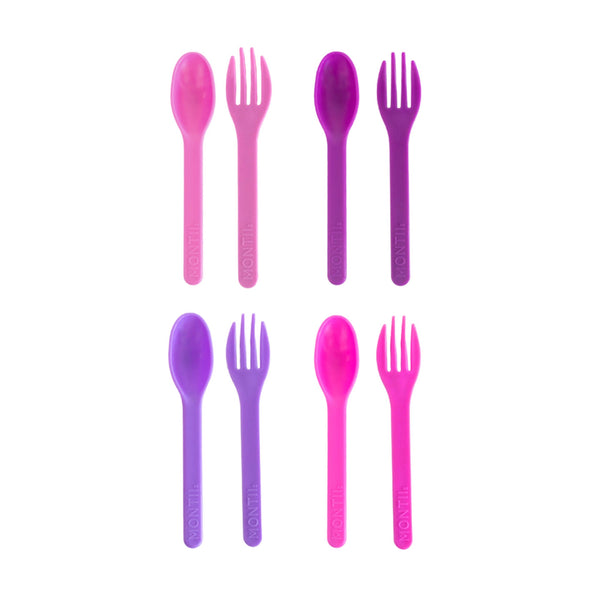 MontiiCo Out & About Cutlery Set - Blush