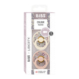 BIBS X LIBERTY pacifier - Latex | Liberty Eloise/Blush