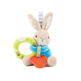 Peter Rabbit Ring Rattle Teether Toy