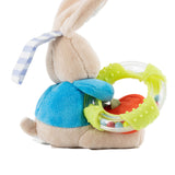 Peter Rabbit Ring Rattle Teether Toy