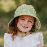 Ponytail Bucket Sun Hat - Grace