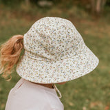 Ponytail Bucket Sun Hat - Charlotte