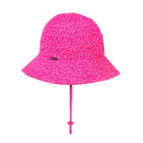 Kids Ponytail Bucket Sun Hat - Sprinkles