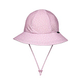 Ponytail Swim Bucket Beach Hat - Lila