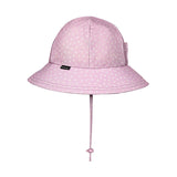 Ponytail Swim Bucket Beach Hat - Lila