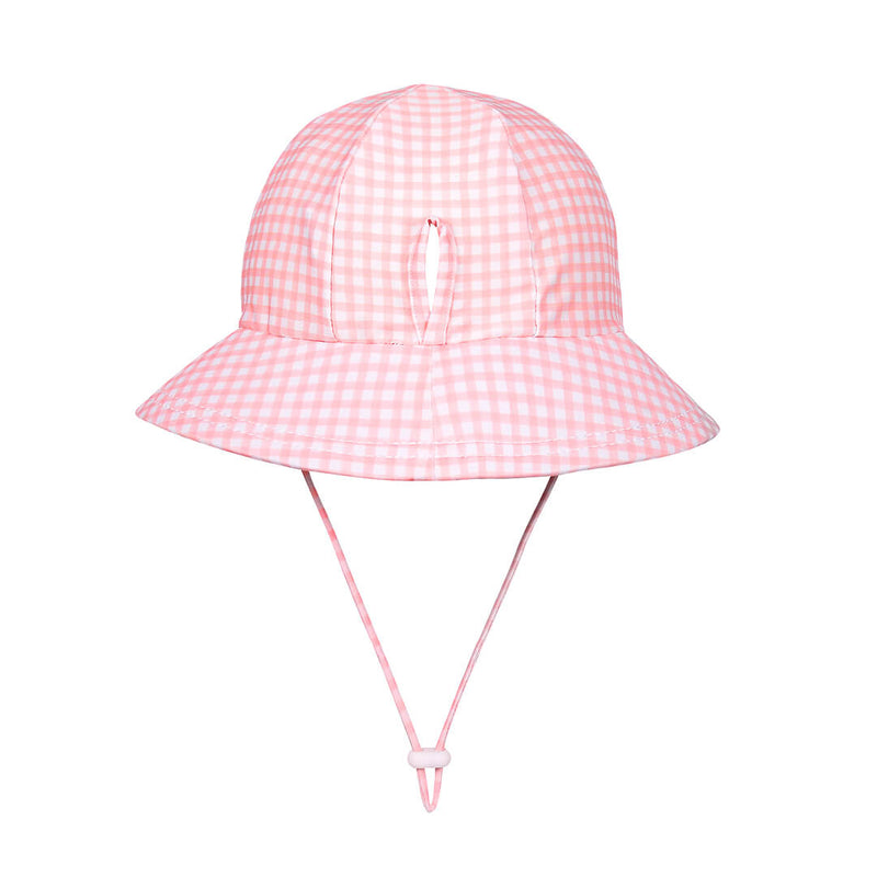 Kids Ponytail Swim Bucket Beach Hat - Skipper