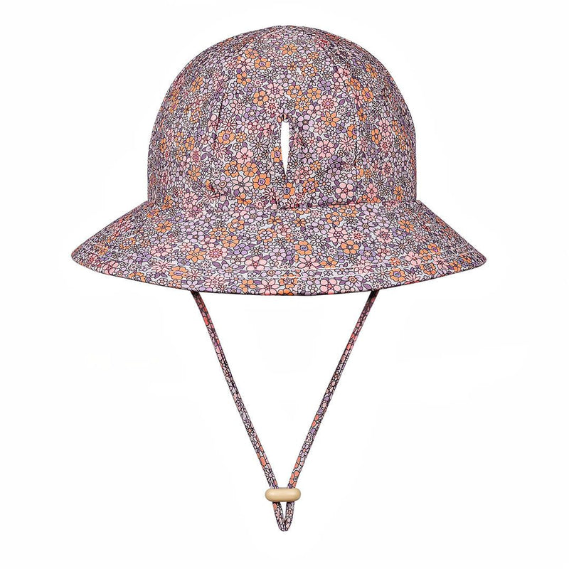 Ponytail Swim Bucket Beach Hat - Valencia