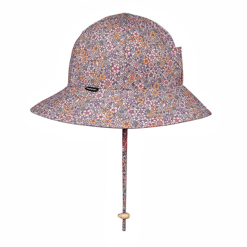 Ponytail Swim Bucket Beach Hat - Valencia