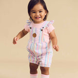 Rainbow Stripe Bubble Onesie