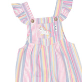 Rainbow Stripe Overall