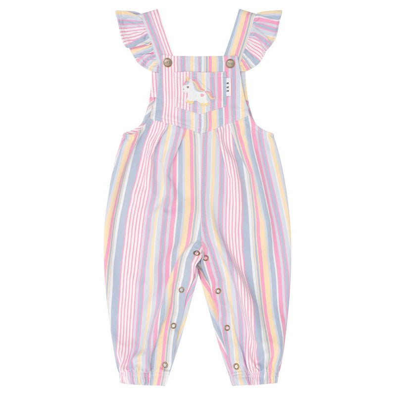 Rainbow Stripe Overall