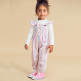 Rainbow Stripe Overall