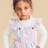 Rainbow Stripe Overall