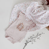 Secret Garden Print Onesie