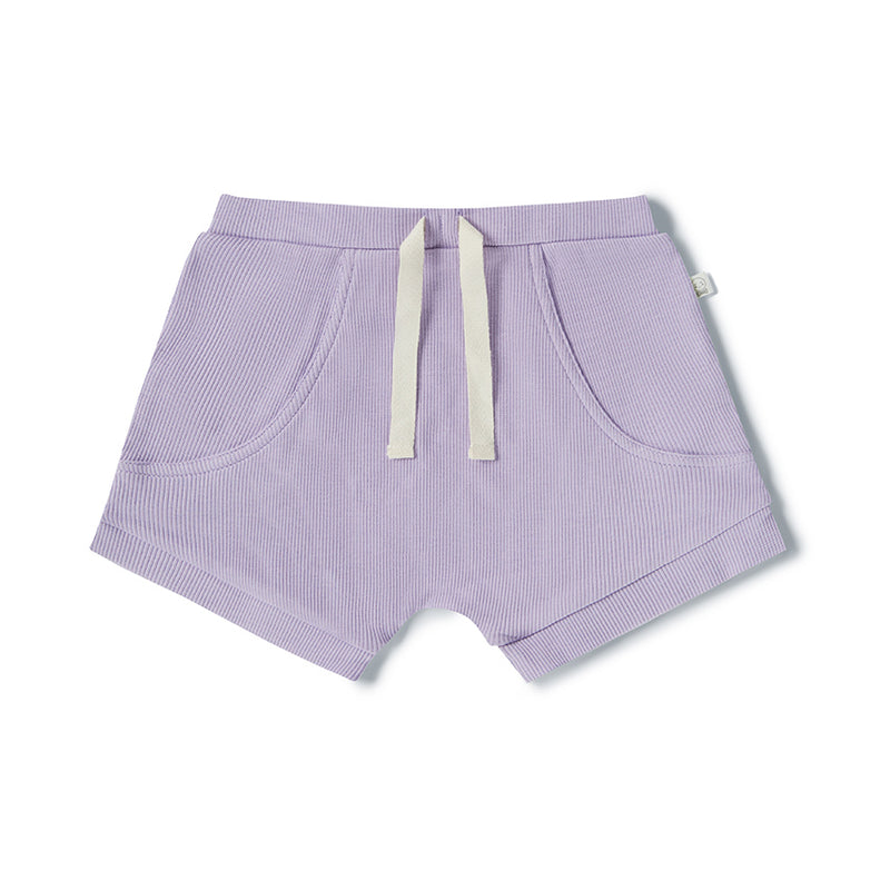 Organic Shorts - Jacaranda