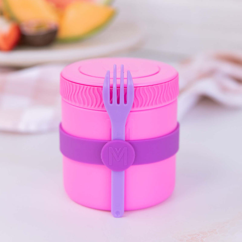 MontiiCo Silicone Cutlery Band - Fuchsia