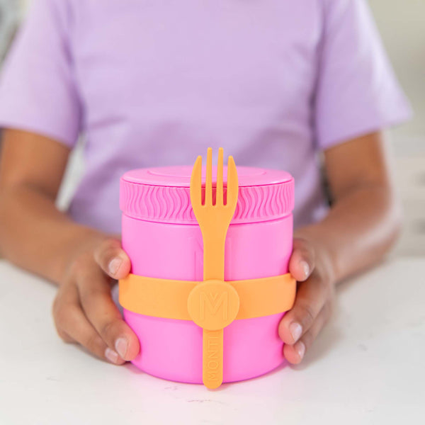 MontiiCo Silicone Cutlery Band - Tangerine