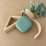 Square Pacifier / Dummy Case - Light Fern