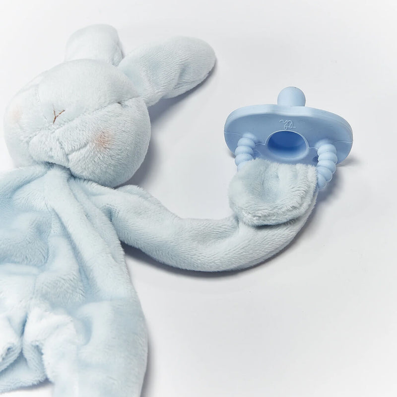 Silly Buddy Comforter - Blue Bunny 'Bud'