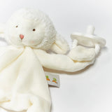 Silly Buddy Comforter - White Lamb ' Kiddo'