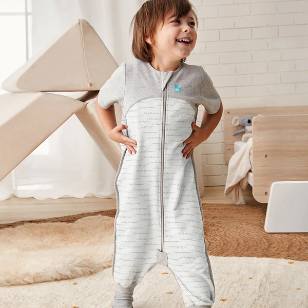 Love To Dream™ Sleep Suit Organic - White Dreamer | Tog 1.0 | Size 4