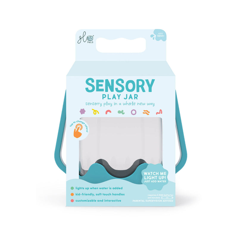 Glo Pal Sensory Play Jar - Blue