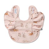 Snuggle Waterproof Bib - Kittens Frill