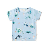 Short Sleeve T-Shirt - Blue Ocean